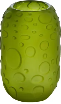 Light & Living theelichthouder glas finley 8x13cm lichtgroen - afbeelding 1
