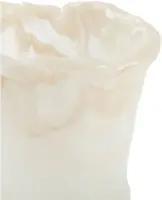 Light & Living theelichthouder glas myron 12x12cm crème - afbeelding 2
