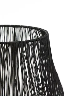 Light & Living theelichthouder metaal mutex 20x20x22cm zwart - afbeelding 3