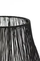 Light & Living theelichthouder metaal mutex 20x20x22cm zwart - afbeelding 3