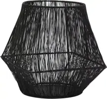 Light & Living theelichthouder metaal mutex 20x20x22cm zwart - afbeelding 1
