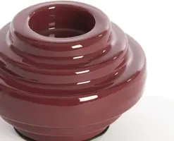 Light & Living theelichthouder metaal wanhati 11x7.5cm bordeaux - afbeelding 2