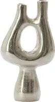 Light & Living vaas aluminium kotani 17x6x31.5cm zilver - afbeelding 1