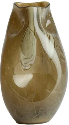 Light & Living vaas glas jorien 18x32cm olijfgroen - afbeelding 1
