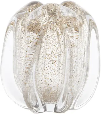 Light & Living vaas glas murela 14.5x16cm transparant - afbeelding 1