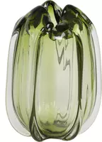 Light & Living vaas glas murela 21x30cm olijf kopen?