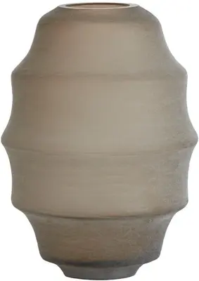 Light & Living vaas glas nayoro 31x42cm bruin - afbeelding 1