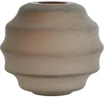 Light & Living vaas glas nayoro 32.5x29cm bruin - afbeelding 1