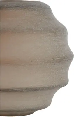 Light & Living vaas glas nayoro 32.5x29cm bruin - afbeelding 4
