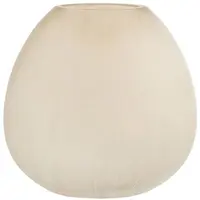 Light & Living vaas glas santino 33x13x33.5cm lichtbruin - afbeelding 1