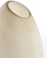 Light & Living vaas glas santino 33x13x33.5cm lichtbruin - afbeelding 2