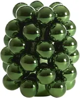 Light & Living vaas keramiek biyang 14x17.5cm groen - afbeelding 1