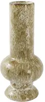 Light & Living vaas keramiek cepari 16x34cm olijfgroen - afbeelding 1
