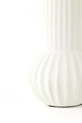 Light & Living vaas keramiek feyo 14x26cm crème - afbeelding 3