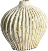 Light & Living vaas keramiek lorito 35x21x30cm olijfgroen - afbeelding 2