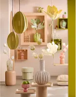 Light & Living vaas keramiek senago 27x40.5cm crème - afbeelding 2