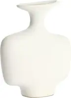 Light & Living vaas keramiek trovo 18x8x31cm wit - afbeelding 2