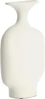 Light & Living vaas keramiek trovo 22.5x8x27cm wit - afbeelding 2