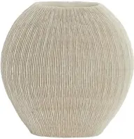 Light & Living vaas kunststof bubio 41x13x39.5cm crème - afbeelding 1