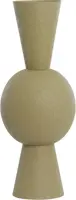 Light & Living vaas metaal chedi 25x60cm olijfgroen - afbeelding 1
