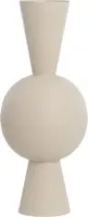 Light & Living vaas metaal chedi 30x75cm licht grijs - afbeelding 1