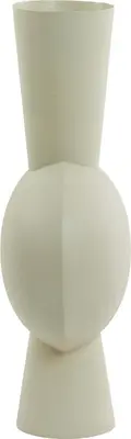 Light & Living vaas metaal kavandu 26x19x54cm grijs - afbeelding 3