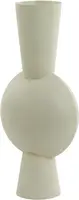 Light & Living vaas metaal kavandu 26x19x54cm grijs - afbeelding 2