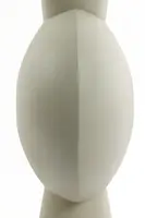 Light & Living vaas metaal kavandu 26x19x54cm grijs - afbeelding 5