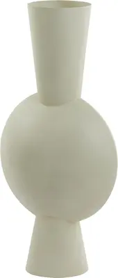 Light & Living vaas metaal kavandu 31x19x61.5cm grijs - afbeelding 2