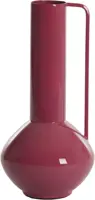 Light & Living vaas metaal panzano 12x28cm roze - afbeelding 1