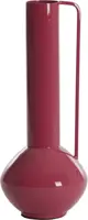 Light & Living vaas metaal panzano 12x38cm roze - afbeelding 1