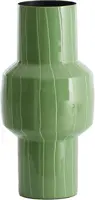 Light & Living vaas metaal senuma 16x33cm mint groen - afbeelding 1