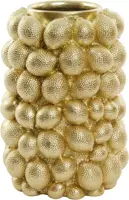 Light & Living vaas polyresin lemon 23.5x33cm goud - afbeelding 1