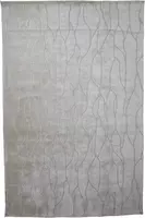 Light & Living vloerkleed viscose latis 230x160cm grijs - afbeelding 1