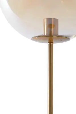 Light & Living vloerlamp glas medina 30x160cm goud - afbeelding 2