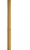 Light & Living vloerlamp glas medina amber 30x160cm goud, transparant - afbeelding 4