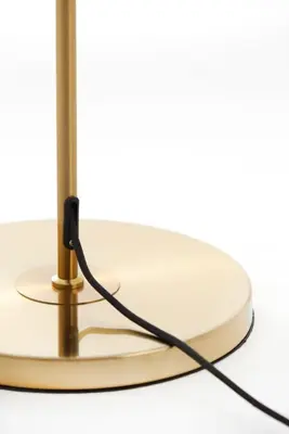 Light & Living vloerlamp glas medina amber 30x160cm goud, transparant - afbeelding 5