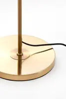 Light & Living vloerlamp glas medina amber 30x160cm goud, transparant - afbeelding 6
