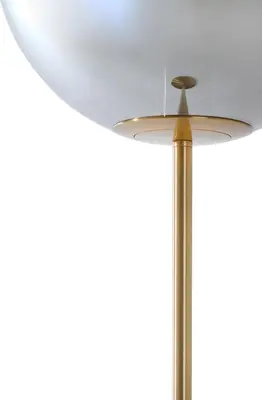 Light & Living vloerlamp glas medina smoke 30x160cm goud, transparant - afbeelding 2