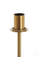 Light & Living vloerlamp glas medina smoke 30x160cm goud, transparant - afbeelding 3