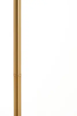Light & Living vloerlamp glas medina smoke 30x160cm goud, transparant - afbeelding 4