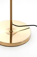 Light & Living vloerlamp glas medina smoke 30x160cm goud, transparant - afbeelding 6