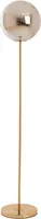 Light & Living vloerlamp glas medina smoke 30x160cm goud, transparant - afbeelding 1