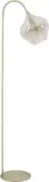 Light & Living vloerlamp glas rakel smoke 45x28x160cm brons, transparant - afbeelding 1
