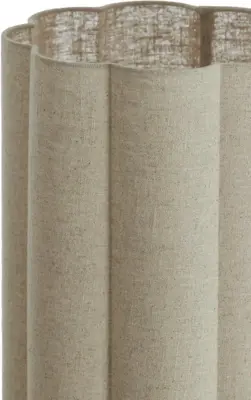 Light & Living vloerlamp metaal fringe 30x165cm crème - afbeelding 5