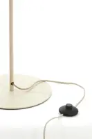 Light & Living vloerlamp metaal fringe 30x165cm crème - afbeelding 2