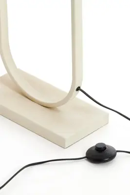 Light & Living vloerlamp metaal jamiri 30x15x142cm crème - afbeelding 4