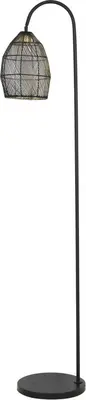 Light & Living vloerlamp metaal meya 34x30.5x172cm zwart, goud - afbeelding 1