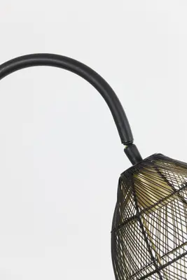 Light & Living vloerlamp metaal meya 34x30.5x172cm zwart, goud - afbeelding 5