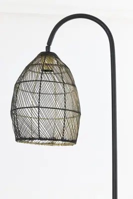 Light & Living vloerlamp metaal meya 34x30.5x172cm zwart, goud - afbeelding 6